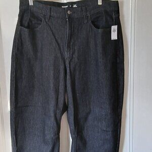 Old Navy Wow barrel jeans black size 16 new with tags